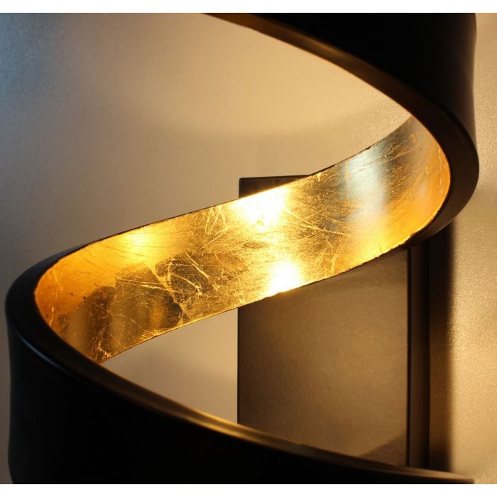 Luce Design Helix LED Deckenleuchte gold, schwarz 1200lm 3000K 80cm dimmbar