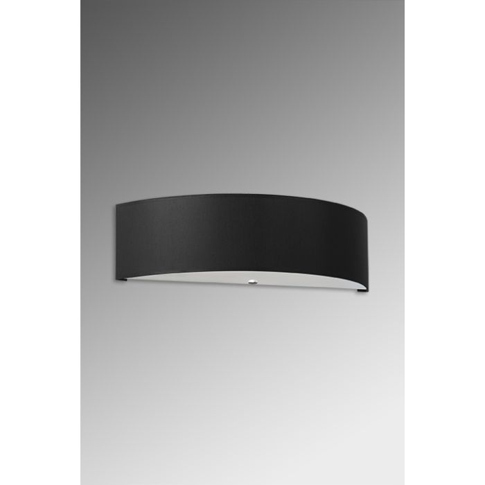 Sollux Skala schwarz 45x15x12cm 2x E27 dimmbar Wandlampe