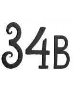 Smedbo Hausnummern Buchstabe A Schmiedeeisen schwarz Artikel Nr. S201