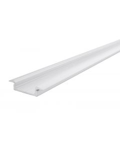 Deko Light T-Profil flach ET-01-15 Alu Einbauprofil weiß-matt Modern