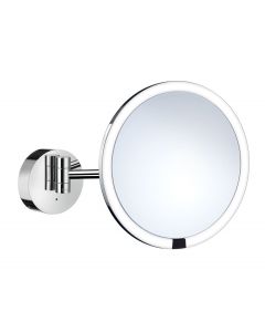 Smedbo Outline Kosmetikspiegel berührungslos mit LED-Beleuchtung PMMA rund FK487H
