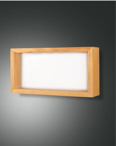 LED beleuchtetes Hängeregal Eichenholz Fabas Luce Window 3150lm 605mm